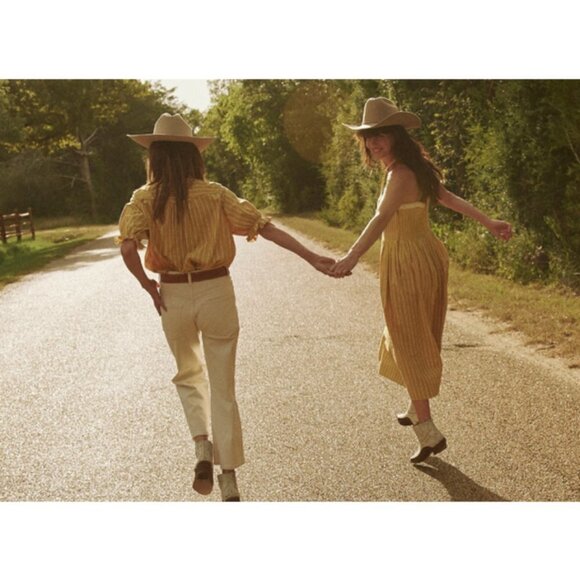 πTHE GREAT.π The Laurel Dress ~ Sunburst Stripes Size 1 Small - Picture 5 of 16